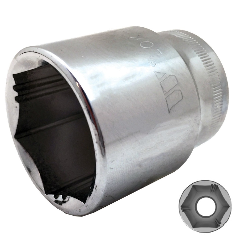 Hlavica nástrčná, 6-hran, 1/2", 30 mm, Lok-Typ™ pre poškodené matice, Welzh 1063-19-WW