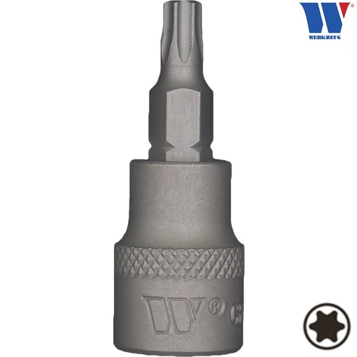 Hlavica zástrčná 1/4", T-profil T27, dĺžka 37 mm, oceľ SE-V, Welzh 1165-1-7-WW