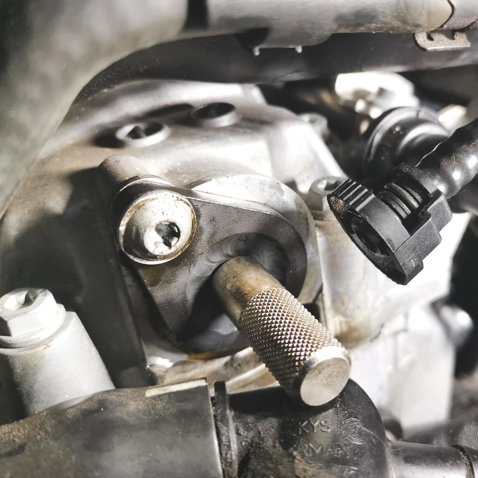 Náradie na zaistenie vačkového hriadeľa, pre VW / Audi, ako T10414, STAHLMAXX 104925