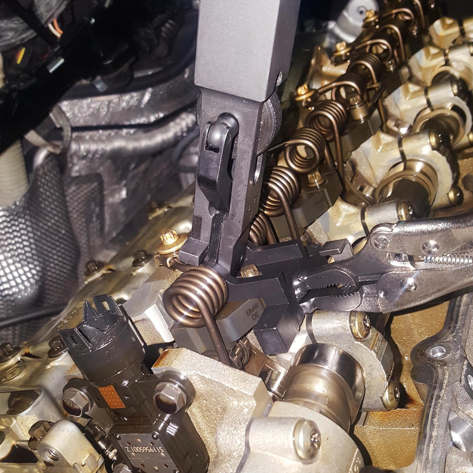 Náradie na pružinu pomocnej páky, Valvetronic, pre BMW, STAHLMAXX 116977