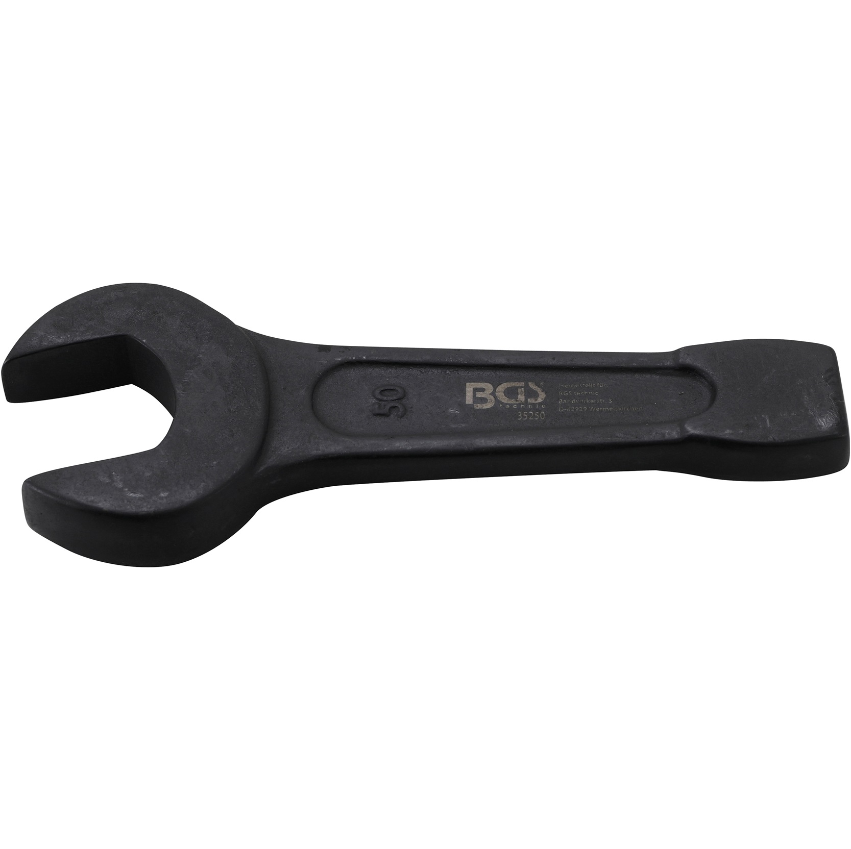 Kľúč plochý vidlicový, úderový, 50 mm, BGS 35250