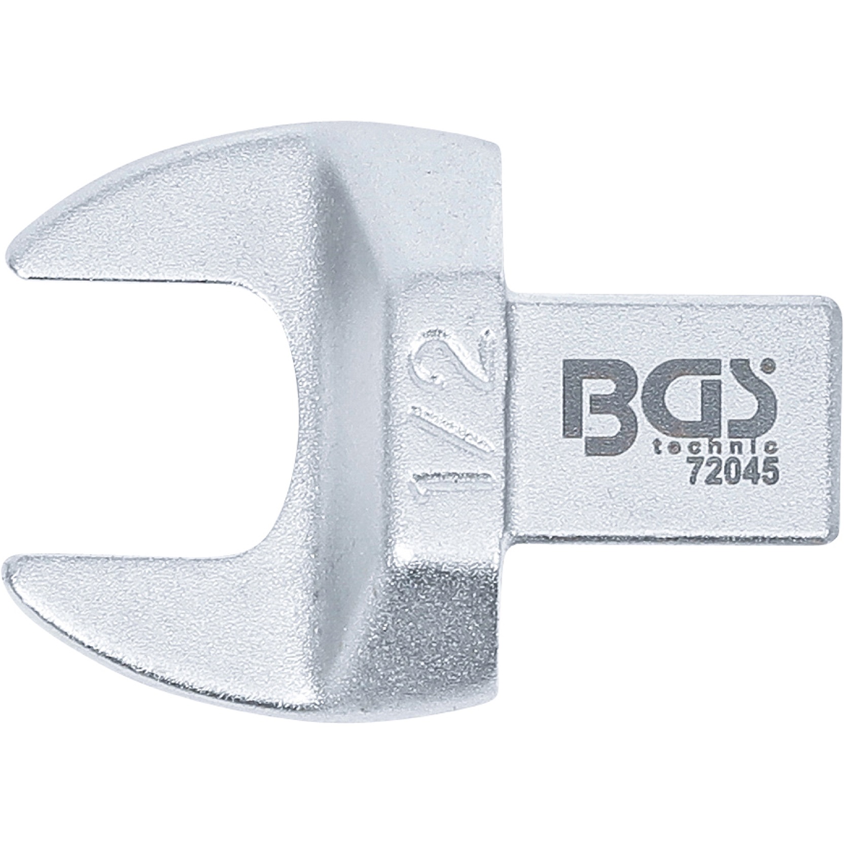 Kľúč nástrčný plochý vidlicový, palcový 1/2", 4-hran 9 x 12 mm, BGS 72045