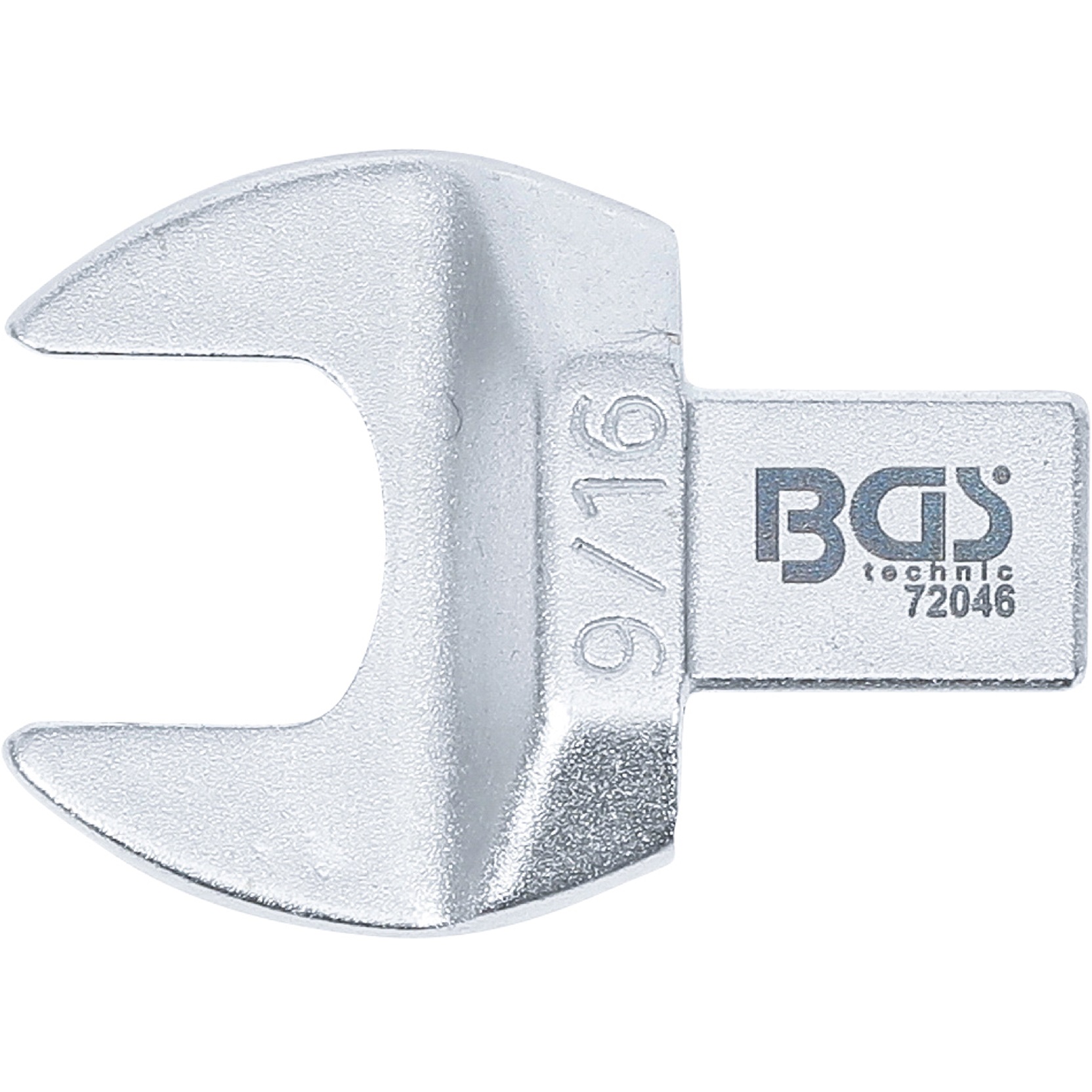 Kľúč nástrčný plochý vidlicový, palcový 9/16", 4-hran 9 x 12 mm, BGS 72046