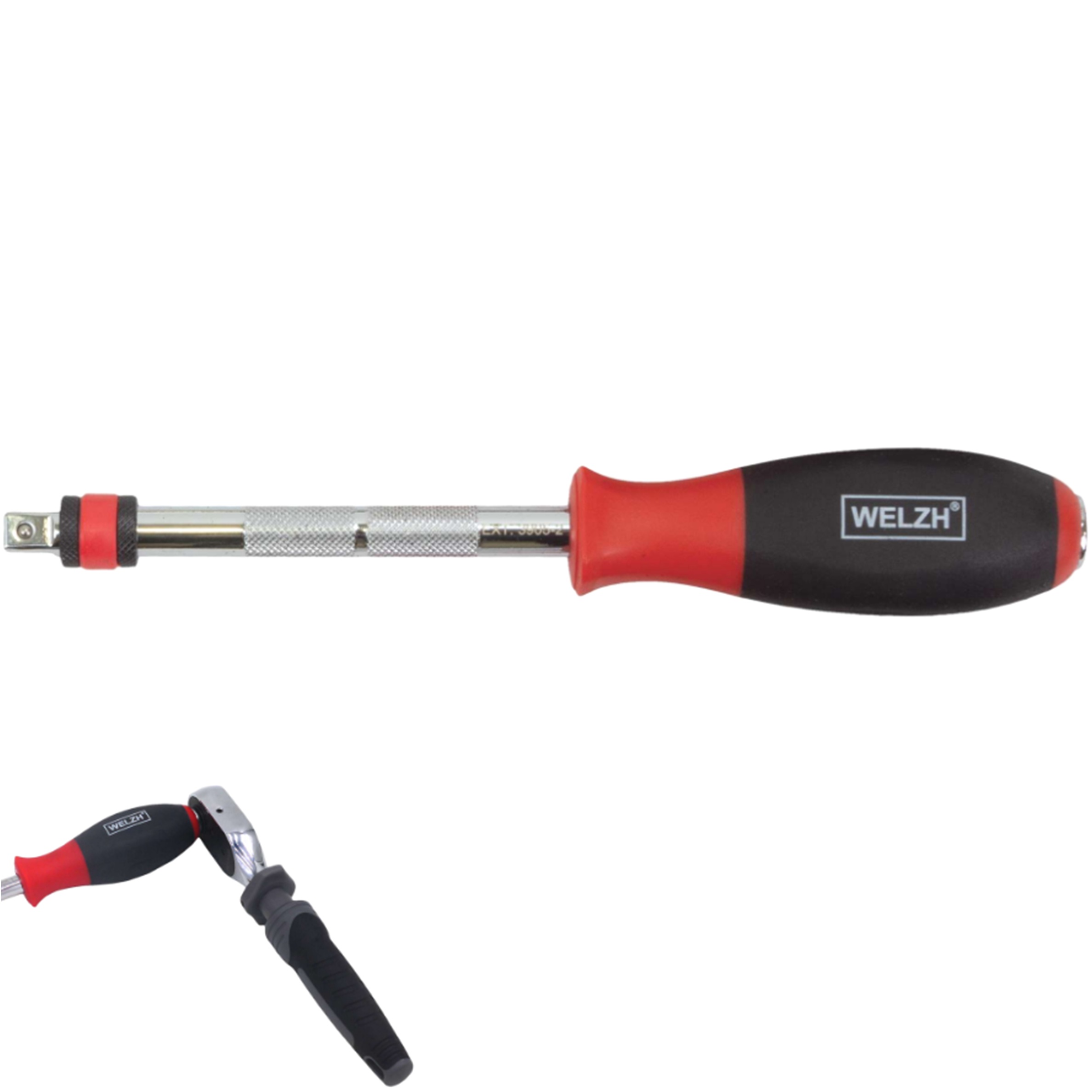 Predĺženie Extension Mate™ 3/8", s vnútorným 4-hranom v rukoväti, 250 mm, Welzh 3905-2-WW