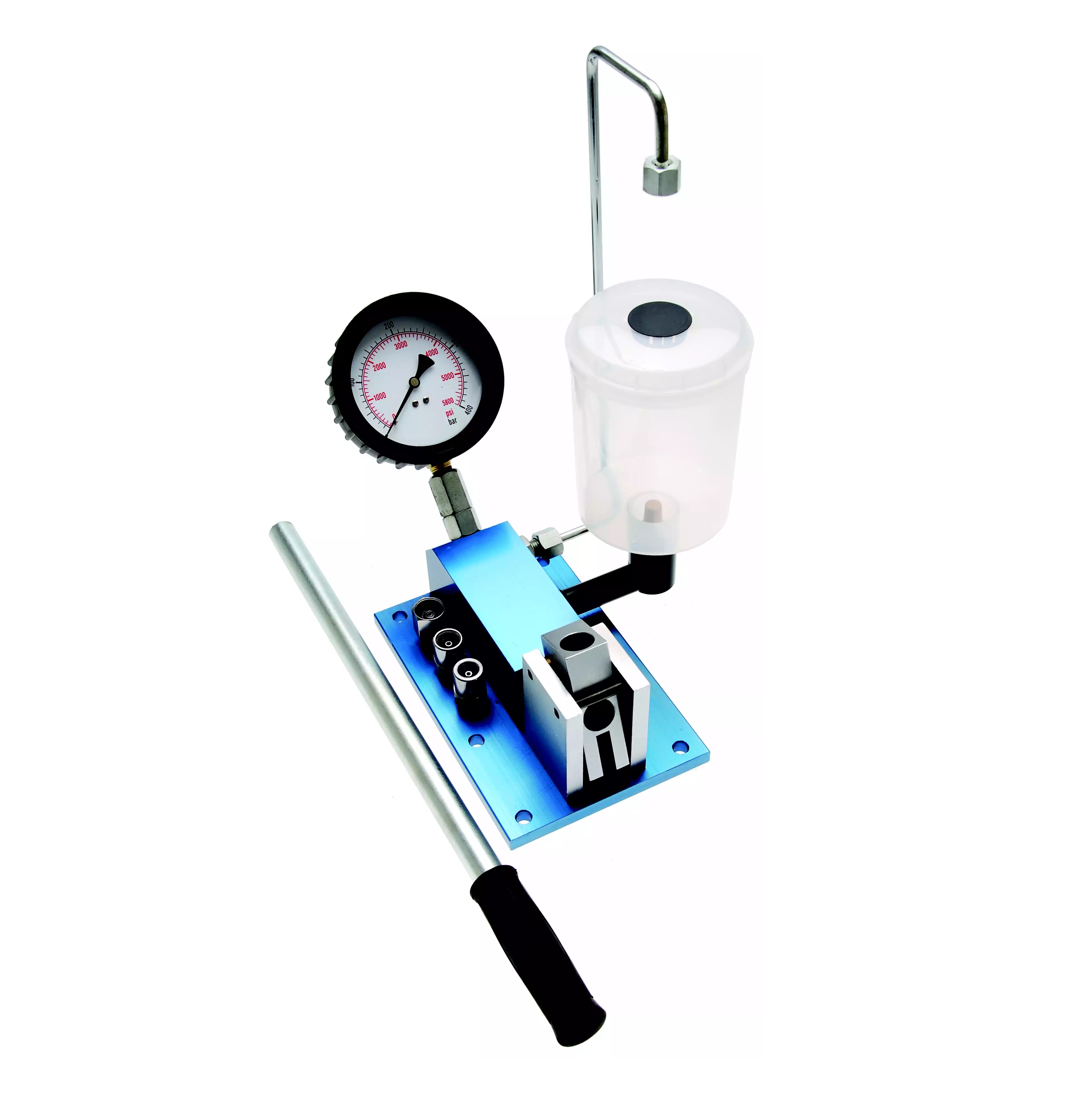 Prípravok pre meranie tlaku paliva vstrekov