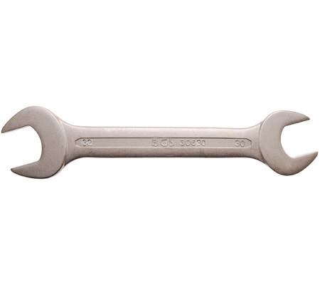 Kľúč plochý vidlicový, obojstranný, 30x32 mm, za studena kované, BGS 30630