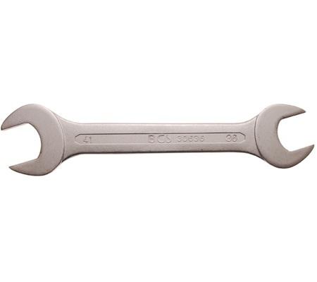 Kľúč plochý vidlicový, obojstranný, 36x41 mm, za studena kované, BGS 30636