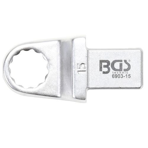 Kľúč nástrčný očkový 15 mm, 4-hran 14 x 18 mm, BGS 6903-15