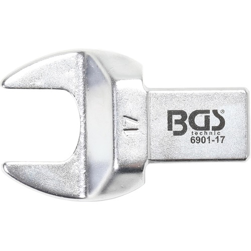 Kľúč nástrčný plochý vidlicový, 17 mm, 4-hran 14 x 18 mm, BGS 6901-17