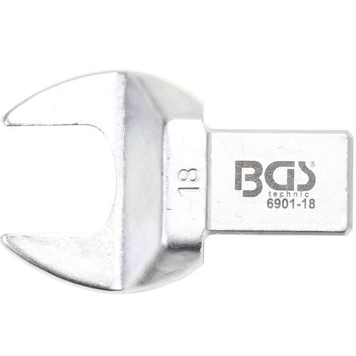 Kľúč nástrčný plochý vidlicový, 18 mm, 4-hran 14 x 18 mm, BGS 6901-18
