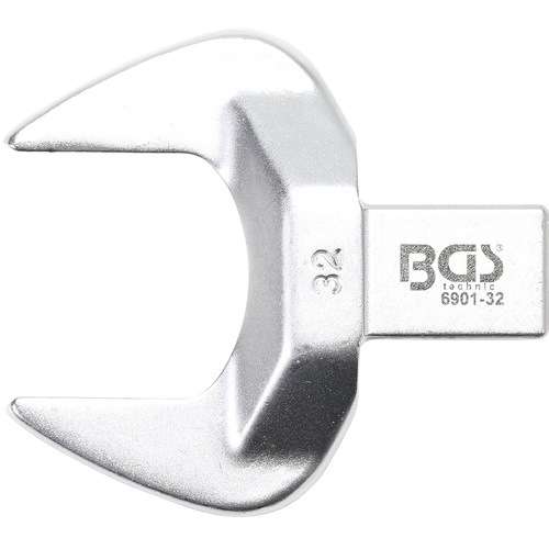 Kľúč nástrčný plochý vidlicový, 32 mm, 4-hran 14 x 18 mm, BGS 6901-32