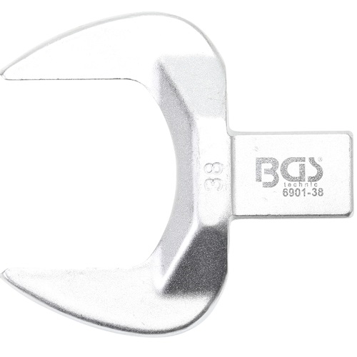 Kľúč nástrčný plochý vidlicový, 38 mm, 4-hran 14 x 18 mm, BGS 6901-38