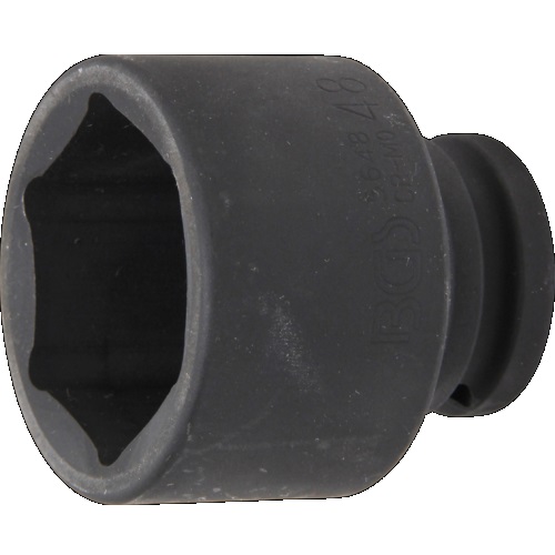 Hlavica nástrčná tvrdená, 6-hran, 3/4", 48 mm, BGS 5648