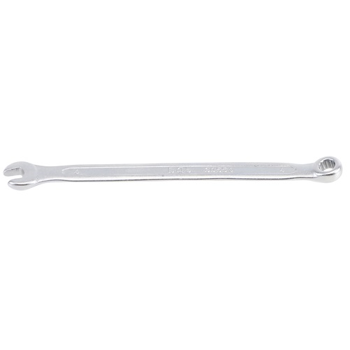 Kľúč očkoplochý 4 mm, za studena kovaný, matný, BGS 30554