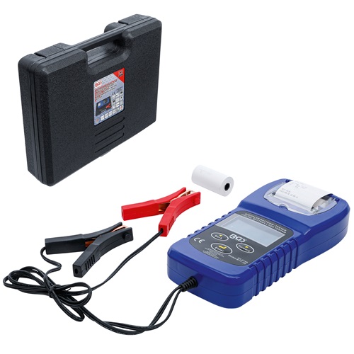 Tester batérie a nabíjacích systémov, digitálny, s tlačiarňou, BGS 2133