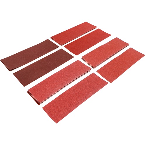 Papiere brúsne pre orbitálnu / ručnú brúsku, 93 x 230 mm, K 60 - 120, 25 dielov