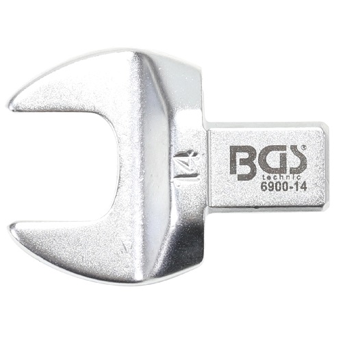 Kľúč nástrčný plochý vidlicový, 14 mm, 4-hran 9 x 12 mm, BGS 6900-14