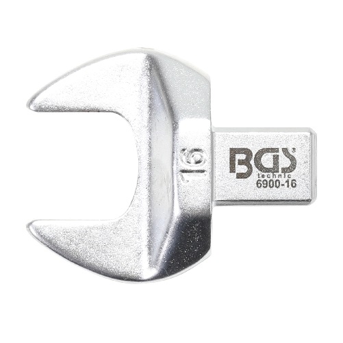 Kľúč nástrčný plochý vidlicový, 16 mm, 4-hran 9 x 12 mm, BGS 6900-16
