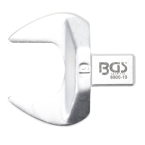 Kľúč nástrčný plochý vidlicový, 19 mm, 4-hran 9 x 12 mm, BGS 6900-19