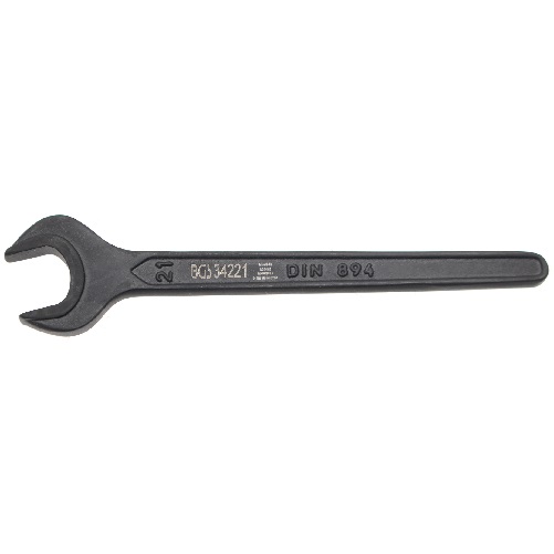 Kľúč plochý vidlicový, jednostranný, DIN 894, 21 mm, BGS 34221