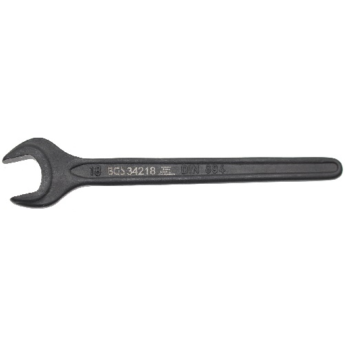 Kľúč plochý vidlicový, jednostranný, DIN 894, 18 mm, BGS 34218