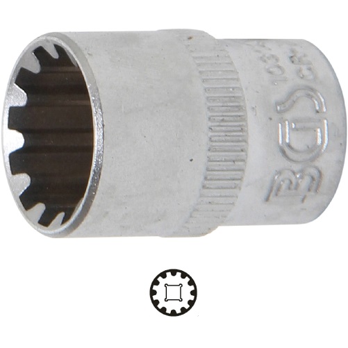 Hlavica nástrčná 3/8", Gear Lock, 14 mm, BGS 10314