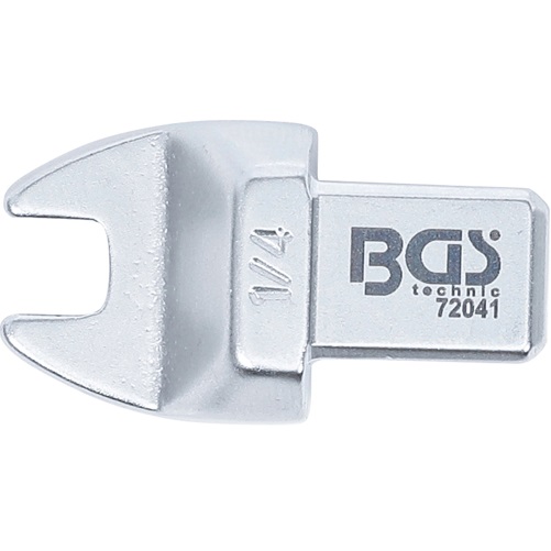 Kľúč nástrčný plochý vidlicový, palcový 1/4", 4-hran 9 x 12 mm, BGS 72041