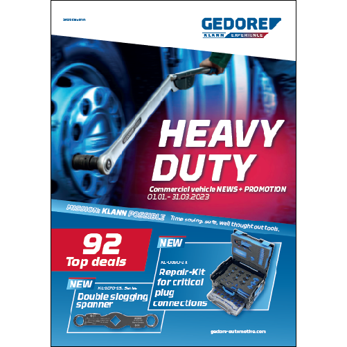 GEDORE Heavy Duty Brochure Solutions 92 katalóg