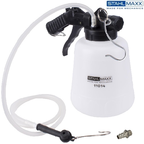 Pumpa sacia vákuová / tlaková na odvzdušnenie palivového systému, STAHLMAXX 11014