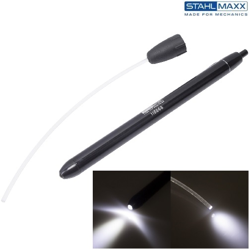 Lampa "pero" diagnostická, sklolaminátová na kontrolu otvorov a šácht, 3 mm