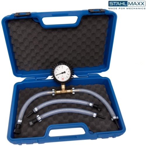Tester tlaku / tlakomer pre AdBlue® / SCR systému roztoku močoviny, STAHLMAXX 120187