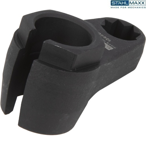 Hlavica nástrčná na Lambda sondu / snímače výfukových plynov, 1/2", 6-hran 22 mm, s drážkou, STAHLMAXX 124467A