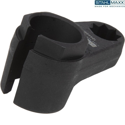 Hlavica nástrčná na snímače výfukových plynov a teploty, 1/2", 6-hran 14 mm, s drážkou, STAHLMAXX 124388A