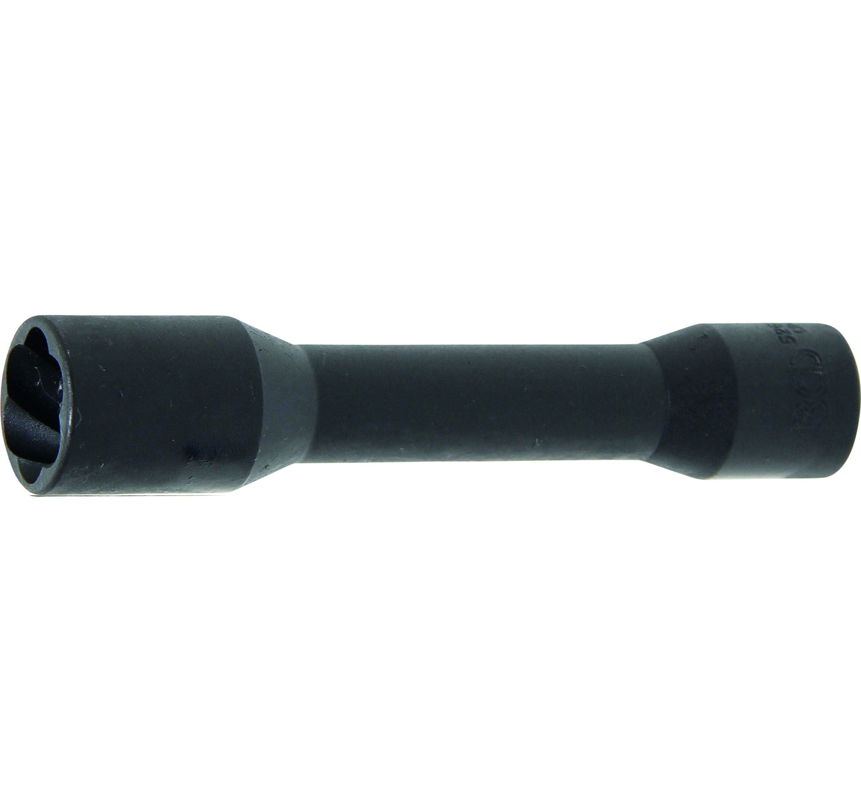 Hlavica špirálová, predĺžená, 1/2" / vyťahovák poškodených skrutiek, 21 mm