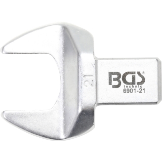 Kľúč nástrčný plochý vidlicový, 21 mm, 4-hran 14 x 18 mm, BGS 6901-21