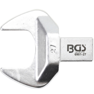 Kľúč nástrčný plochý vidlicový, 27 mm, 4-hran 14 x 18 mm, BGS 6901-27