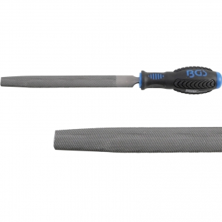 Pilník dielenský, pologuľatý, H2, 150 mm, BGS 6574