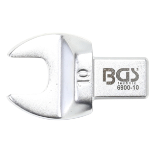 Kľúč nástrčný plochý vidlicový, 10 mm, 4-hran 9 x 12 mm, BGS 6900-10