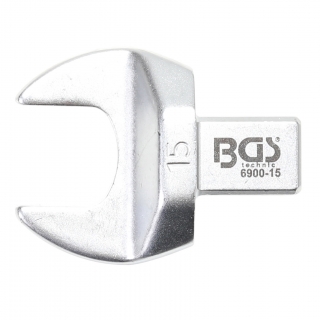 Kľúč nástrčný plochý vidlicový, 15 mm, 4-hran 9 x 12 mm, BGS 6900-15