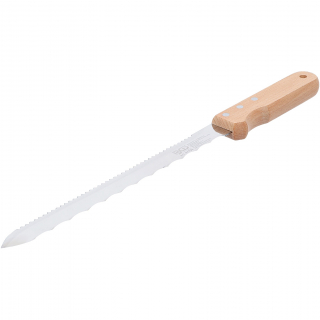 Nôž na izolačný materiál, 420 mm, drevená rukoväť, BGS 81730