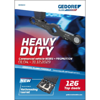GEDORE Heavy Duty Brochure Solutions 126 katalóg