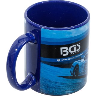 Hrnček na kávu BGS®, modrý, BGS 73355