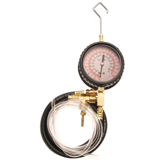 Manometer s konektormi pre sadu na meranie tlaku BGS 108026, BGS 8026-1